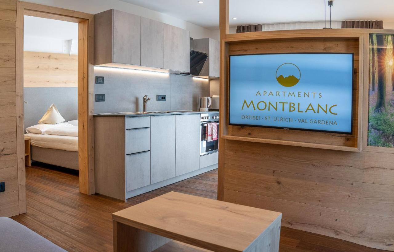 Apartments Montblanc Seceda St. Ulrich in Gröden Exterior foto